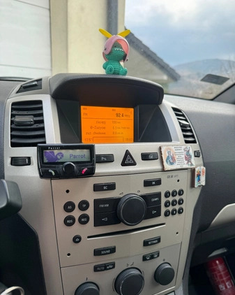 Opel Zafira cena 7000 przebieg: 253000, rok produkcji 2008 z Wasilków małe 301